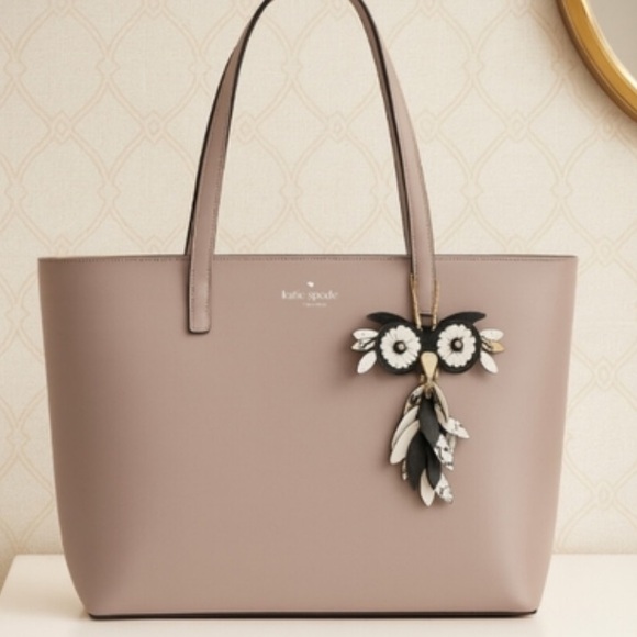 Kate Spade Starbright Cityscape Len Owl Tote - Picture 12 of 12